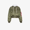 VETEMENTS VETEMENTS X ALPHA INDUSTRIES QUILTED REVERSIBLE BOMBER JACKET,WSS18JA2412528251