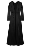 WE ARE LEONE SILK-CHARMEUSE ROBE