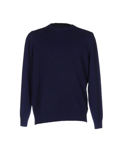 Drumohr Cashmere Blend In Blue