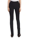 OSCAR DE LA RENTA Side Slit Skinny Pants