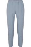 BASSIKE STRETCH-CREPE TAPERED PANTS