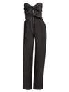 DEREK LAM Knot-Detail Strapless Jumpsuit