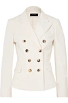 ISABEL MARANT DOUBLE-BREASTED COTTON-BLEND BLAZER