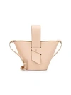CAROLINA SANTO DOMINGO Mini Amphora Leather Bucket Bag