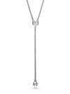 JOHN HARDY Classic Chain Hammered Silver Drop Necklace