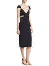 CINQ À SEPT Greta Cutout Midi Dress