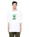 Gosha Rubchinskiy White Printed Alien T-shirt In White