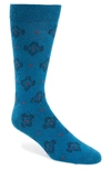 TED BAKER VERYHIP MEDALLION SOCKS,XH8M-XSE9-VERYHIP