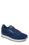 Reebok Estl Classic Leather Sneaker In Washed Blue/ White