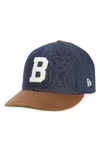NEW ERA X LEVI'S MLB LOGO BALL CAP - BLACK,11562815