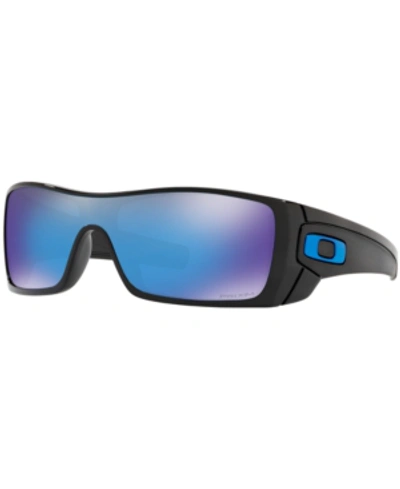 Oakley Sunglasses, Batwolf Oo9101 In Blue Mirror,black