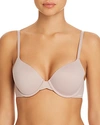 Calvin Klein Perfectly Fit Full Coverage T-shirt Bra F3837 In Fresh Taupe