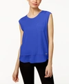 CALVIN KLEIN LAYERED-LOOK T-SHIRT