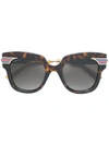 GUCCI square shaped sunglasses,GG0281S12787290