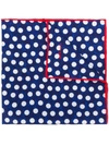 KITON polka dot handkerchief,UPOCHCX07P9312820763