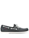 Sebago Dockside Portland Loafers In Blue