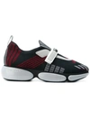 Prada Cloudbust Mesh Trainers In Black