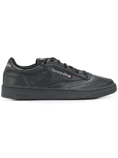 Reebok Club C Lace-up Sneakers In Black