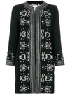 BAZAR DELUXE BAZAR DELUXE EMBROIDERED JACKET - BLACK,S321260012817770