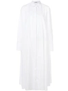 JIL SANDER JIL SANDER LOOSE FIT SHIRT DRESS - WHITE,JSWM506206WM24100012826997