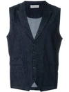 AL DUCA D'AOSTA FITTED WAISTCOAT,GILET0312814016