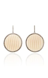 Kimberly Mcdonald One-of-a-kind Striped Chalcedony Discs In Neutral