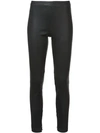 VINCE VINCE SKINNY-FIT BIKER LEGGINGS - BLACK,V47452057812811355