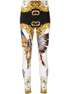 VERSACE NATIVE AMERICAN LEGGINGS,A79257A22559112828138