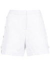 Olympiah Bavet Textured Shorts In White