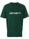 CARHARTT LOGO PRINT T-SHIRT,I0238030312810523