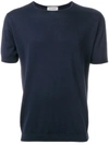 John Smedley Short Sleeve T-shirt In Blue