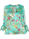 PINKO floral print blouse,1G139W6858ESTROVERSO112830560