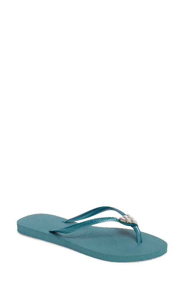 havaianas mineral blue
