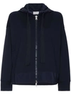 MONCLER LOGO HOODIE WITH SLIT,8451800809AB12504001