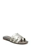 Sam Edelman Women's Bay Slide Sandals In Soft Silver