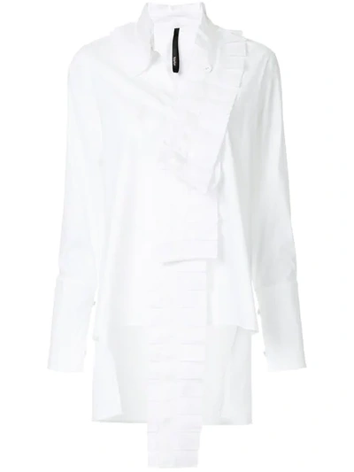 Taylor Adorned Signify Shirt In White