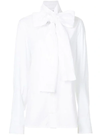 Gustavo Lins Lavalière Shirt In White