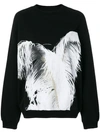 MAISON MARGIELA feather print sweatshirt,S29GU0012S2527912779054