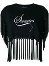 MARCO BOLOGNA MARCO BOLOGNA SWEETEST FRINGE CROP TOP - BLACK,S18MTS709SWEF12825417