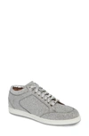 JIMMY CHOO MIAMI METALLIC SNEAKER,J000104397