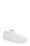 Converse Women's Chuck Taylor Ox Satin Casual Sneakers From Finish Line In White/ Tan