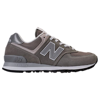 New Balance Women's 574 Casual Sneakers From Finish Line In Grey