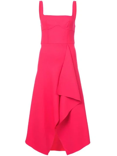 Dion Lee Bustier Pink Dress