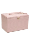 WOLF 'CAROLINE' JEWELRY CASE - PINK,329515