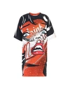 Moschino Eyes Printed Jersey T-shirt Dress In Black
