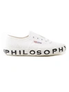 PHILOSOPHY DI LORENZO SERAFINI PHILOSOPHY DI LORENZO SERAFINI SUPERGA LETTERING trainers,10551147