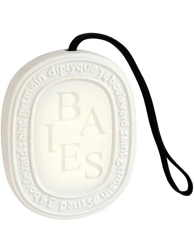 Diptyque Baies Scented Oval In White
