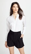 VINCE Slim Fitted Blouse,VINCE49339
