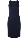 PINKO PINKO FITTED MIDI DRESS - BLUE,1B137W6832LARAINE12830427