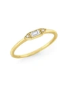 KC DESIGNS 14K Yellow Gold Diamond Stackable Ring,0400097489204